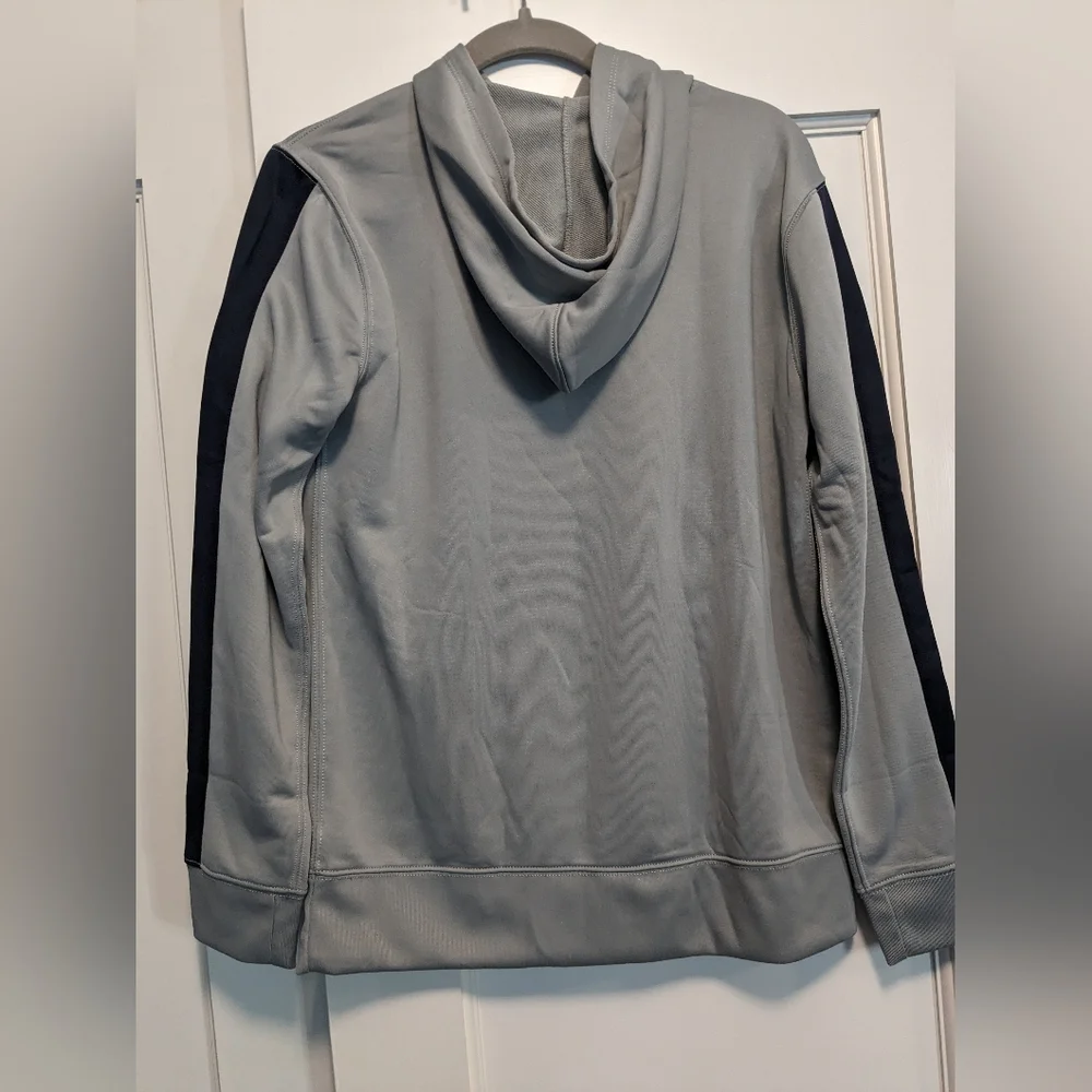 NWT J. Crew Gray & Black Hoodie Sx XXL Kids - Picture 3 of 7